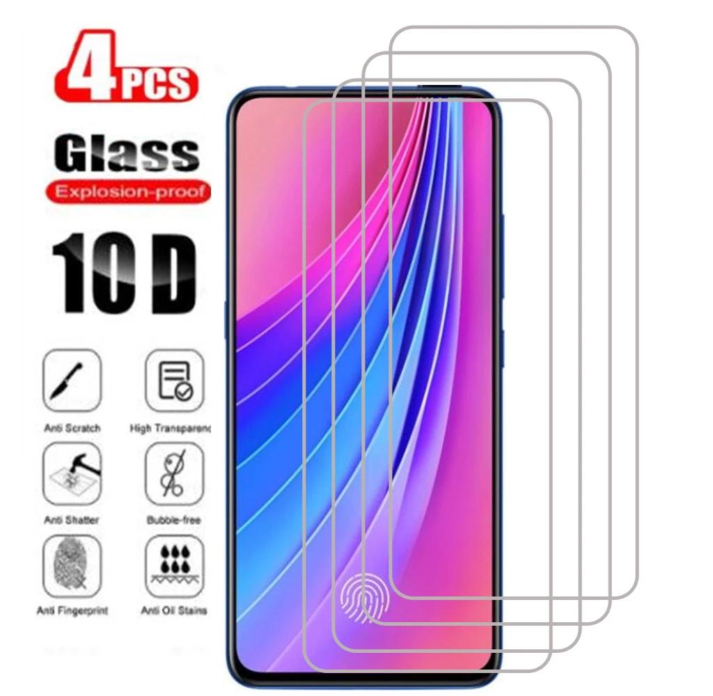 4pcs Tempered Glass For Vivo V15 V11 Pro V11i V20 se V7 V5 Plus Screen Protector Glass On V 11 11i 7 Plus Protective